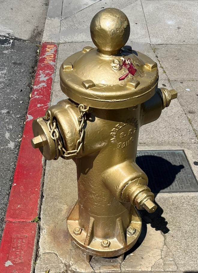 The Golen Hydrant